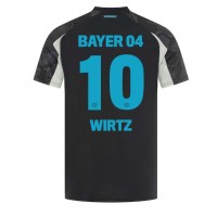 Fotbalové Dres Bayer Leverkusen Florian Wirtz #10 Alternativní 2024-25 Krátký Rukáv